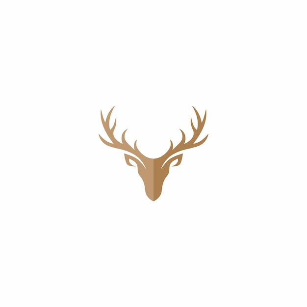 Création De Logo Vectoriel Tête De Cerf