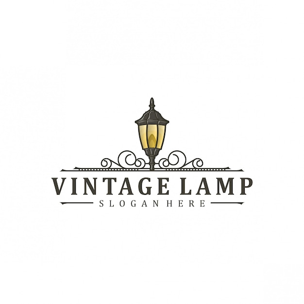 Création De Logo Vintage Lamp