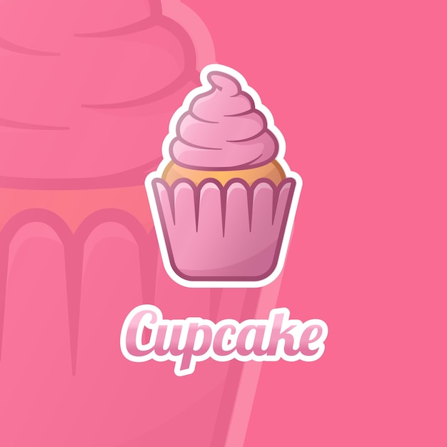 Création De Modèle De Logo Cupcake