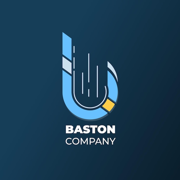 Création de modèle de logo lettre b