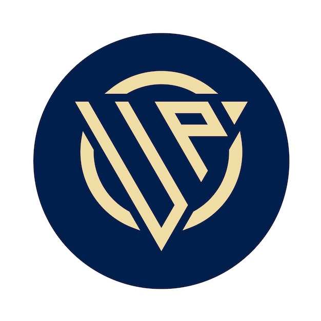 Créations simples et créatives de monogramme initial VP Logo Designs