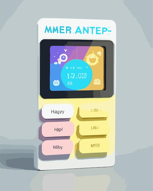 Créez un programme de maquette nommé Happy Meter doté d'une interface utilisateur 3D