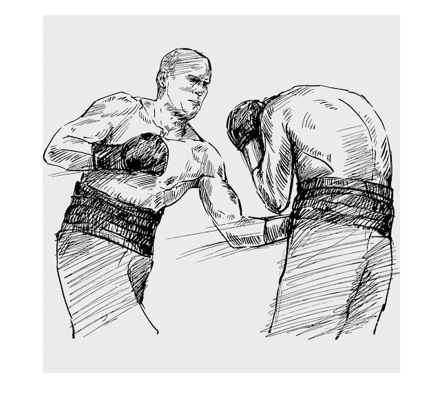 Croquis de boxe