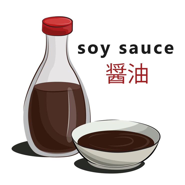Vecteur la cuisine japonaise sert des plats asiatiques pour les menus de restaurant et les affiches vectorielles illustrations stock