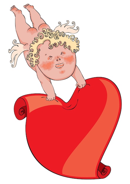 Cupidon Avec Coeur