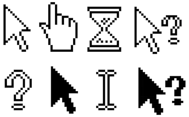 Curseurs à pixels