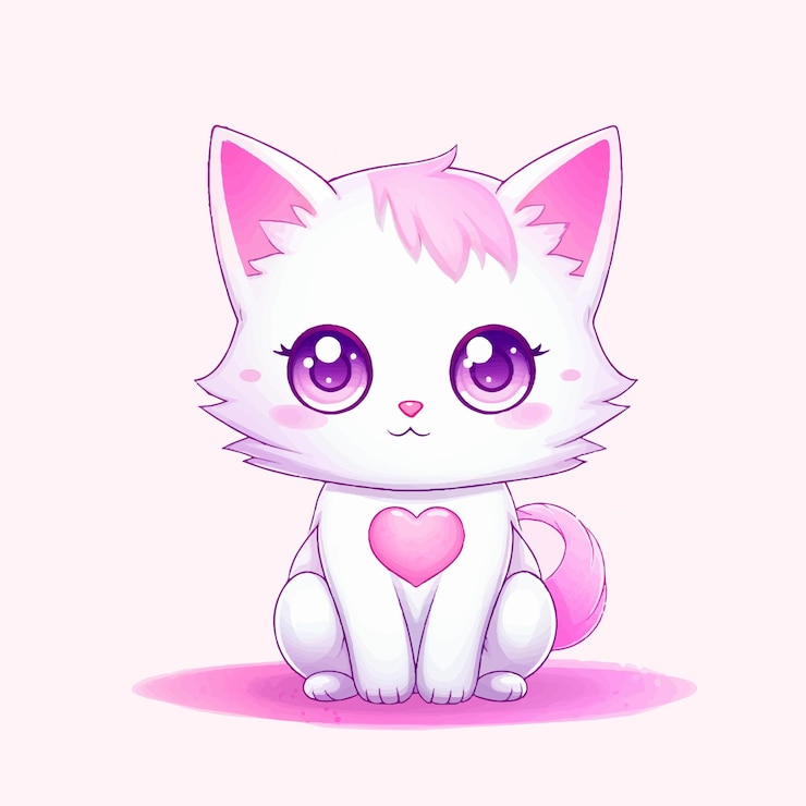 Vecteur cute kawaii c'est un personnage de dessin animé.