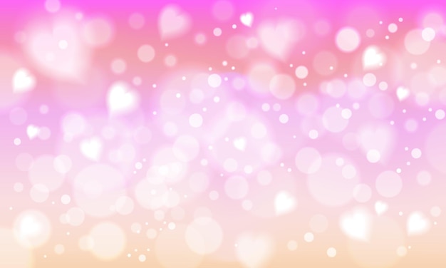 Cute subtil gradient rouge jaune avec effet bokeh la transition des couleurs en douceur créant un animé