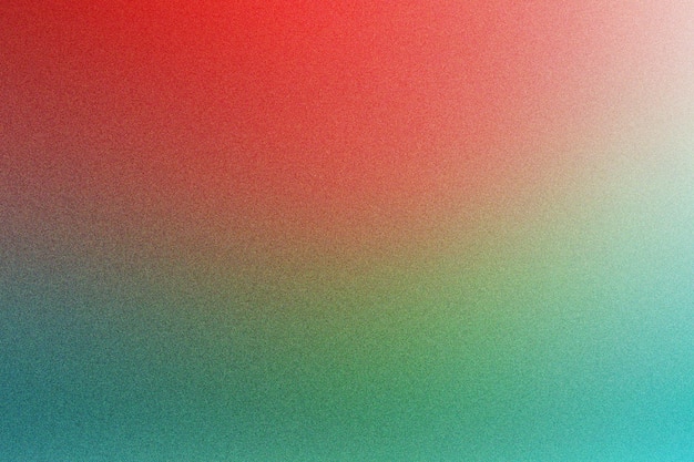 Cyan rouge vert gradient texture granuleuse résumé arrière-plan