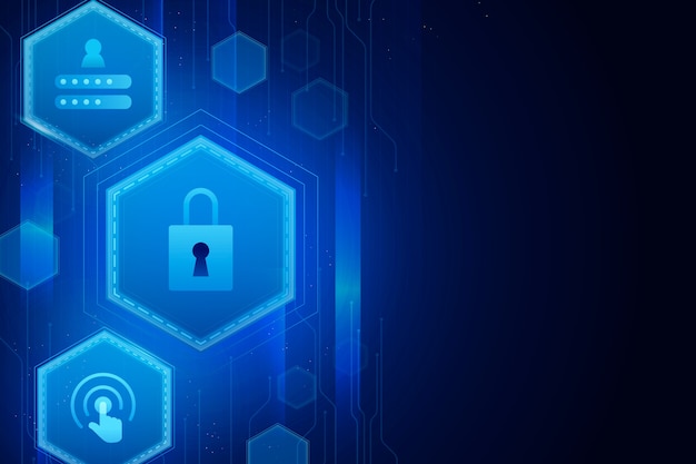 Cybersecurity and data protection concepts