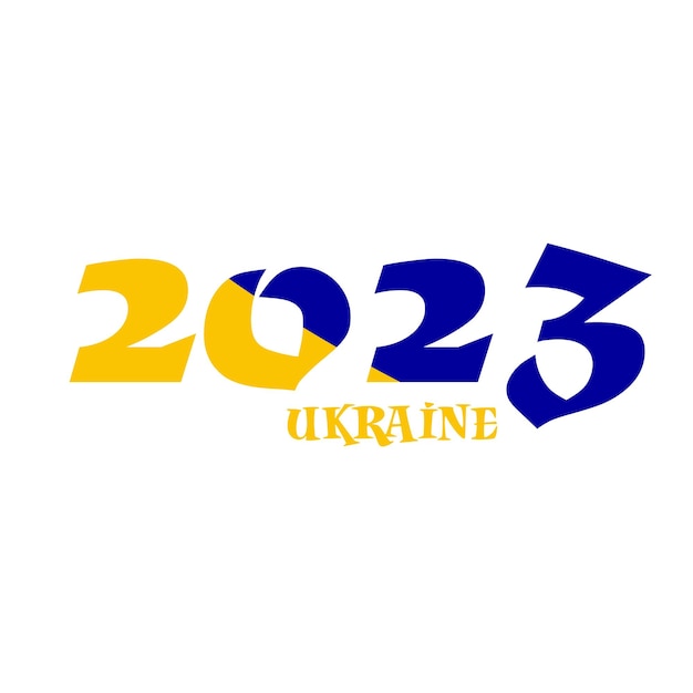 Dans Le Contexte Du Drapeau De L'ukraine 2023