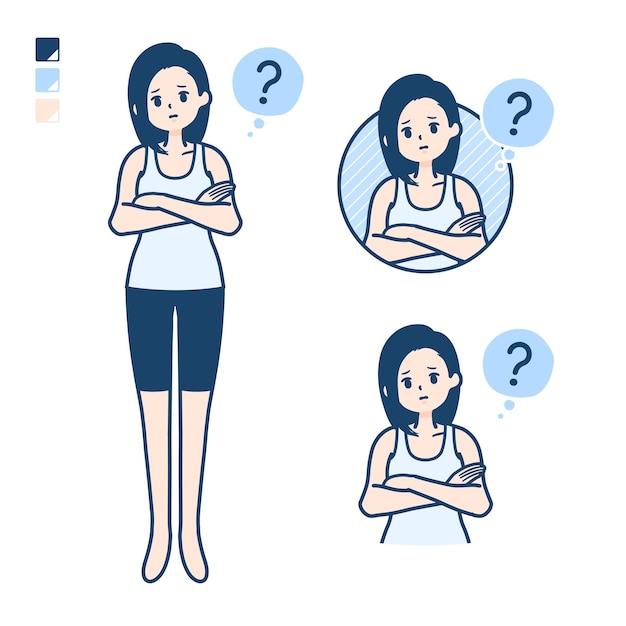 Débardeur simple femmeQuestionpose