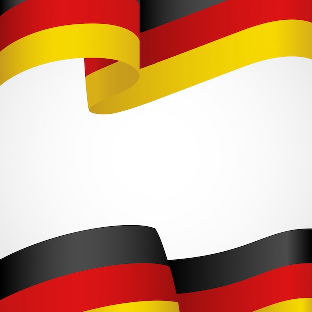 Décoration Du Drapeau De L'allemagne