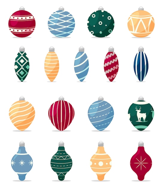 Décorations d'arbre de Noël de dessin animé