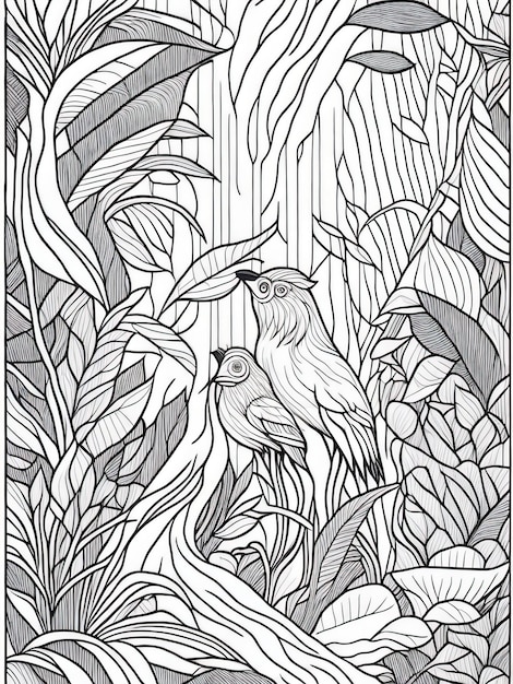 Découvrez le livre de coloriage Mysteries Rainforest Adventure