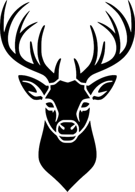Vecteur deer logo vectoriel de haute qualité illustration vectorielle idéale pour le graphique de t-shirt