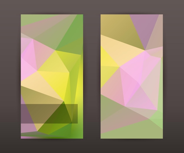 Définir la conception de triangle moderne fond flyer03