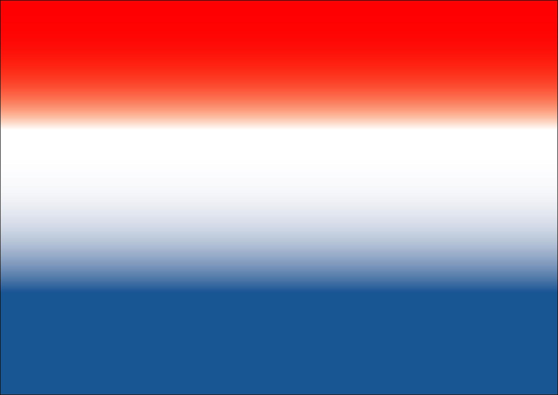 dégradé du drapeau hollandais