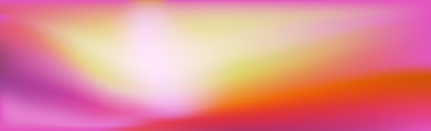 Dégradé multicolore flou grand fond d'été panoramique
