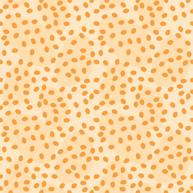 Délicat Motif à Pois Beige