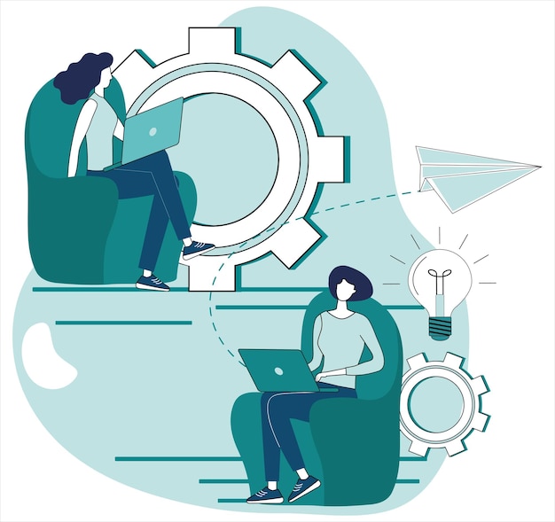 Démarrage et brainstormingTeam solution de problèmes d'affaires