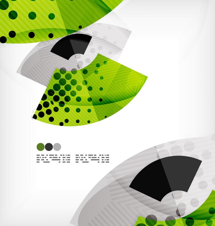 Vecteur demi-cercle vecteur géométrique abstrait