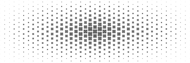 demi-ton horizontal d'une belle fleur noire étalée du centre pour le motif et l'arrière-plan