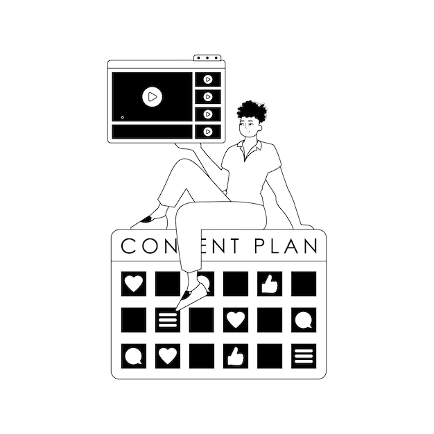 Derision et message officier sociable polish forte devant l'encombrement bootleg et stylet analogique blanc style tendance illustration vectorielle