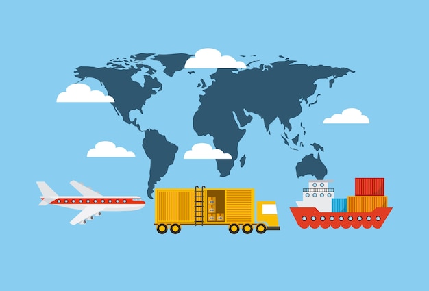 Design d'exportation et d'importation