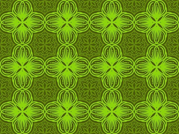 Design Fleur De Batik Collection De Fond De Motif Abstrait37