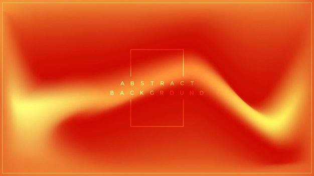 Design de fond dégradé orange abstrait moderne