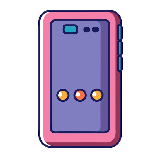 Design d'illustration d'art vectoriel de l'icône des boîtes de téléphone