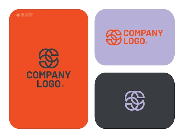 Design de logo abstrait pour tout type d'entreprise ou d'entreprise