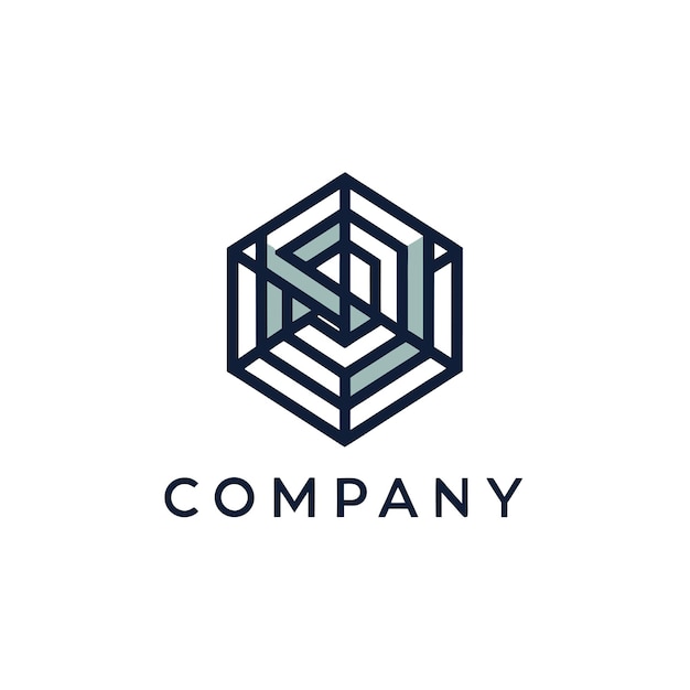 Design de logo minimaliste pour n'importe quelle société d'affaires de marque d'entreprise