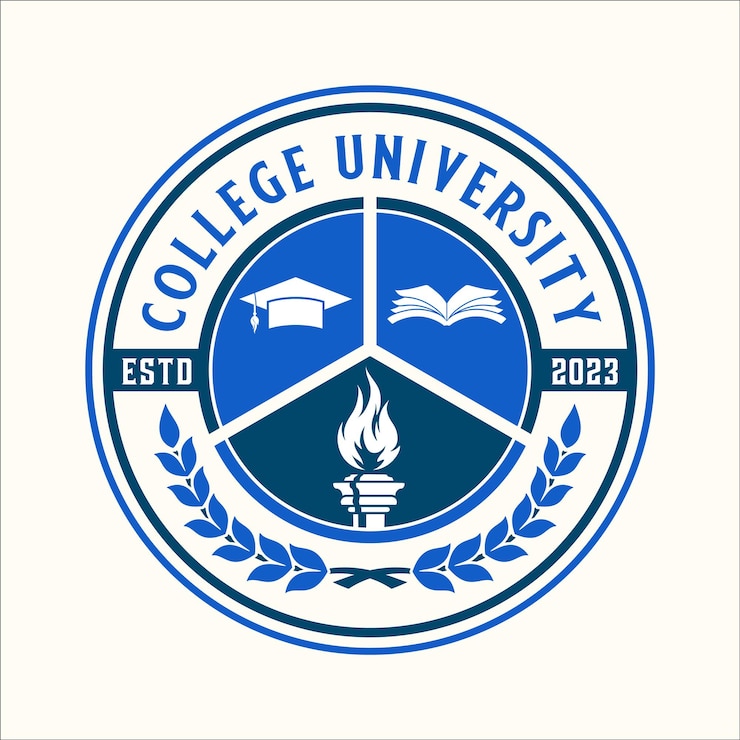 Vecteur design de logo universitaire éducation et académie scolaire
