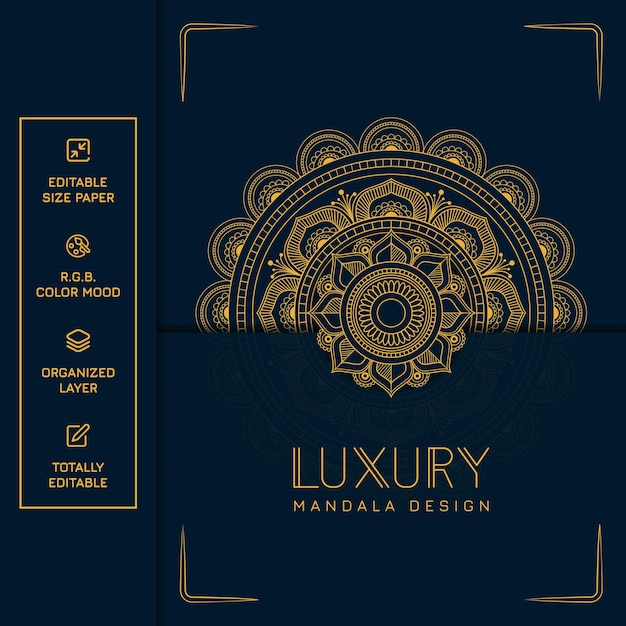 design de luxe mandala