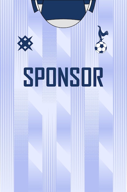 Design de modèle de maillot de football