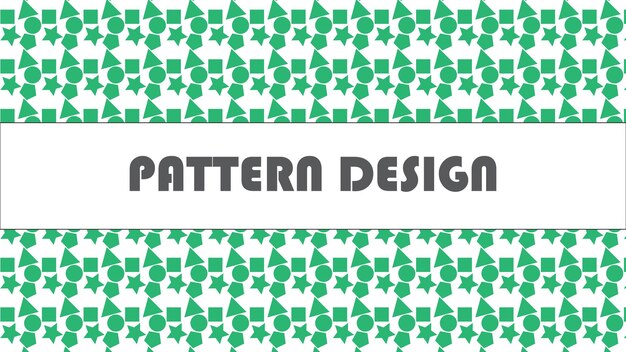 Vecteur design pattern créatif