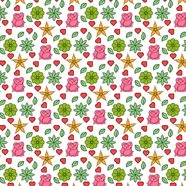 Design Pattern Floral