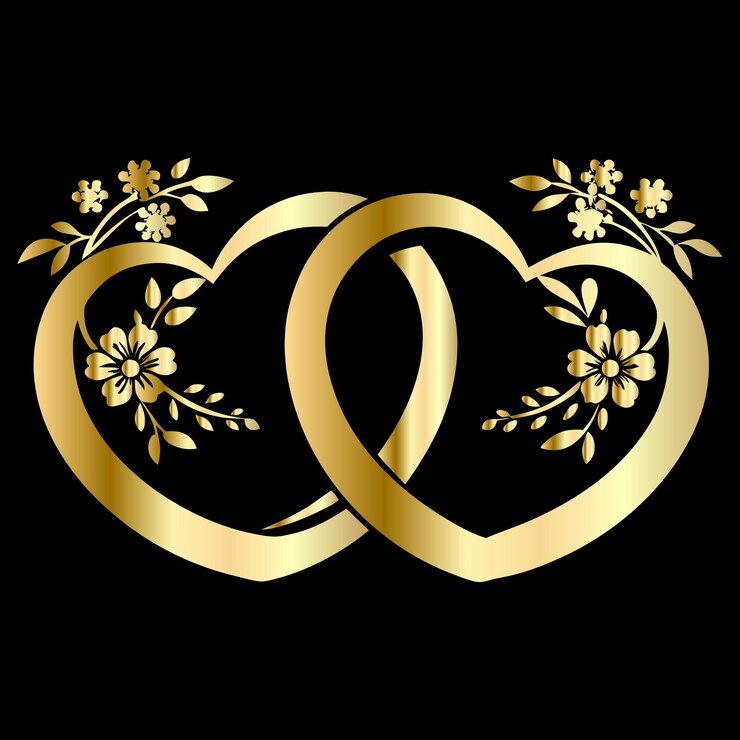Vecteur design plat élégant fête de mariage illustration d'icône moderne pour les logos et les invitations à la mode