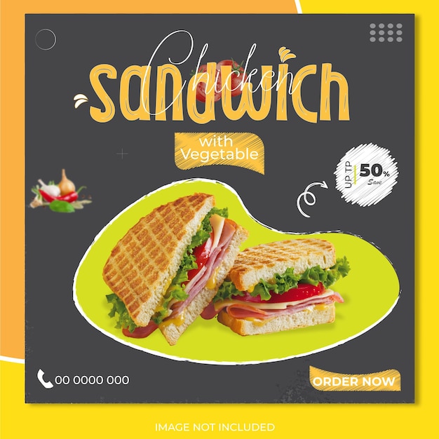 Design de restauration rapide de restaurant EPS