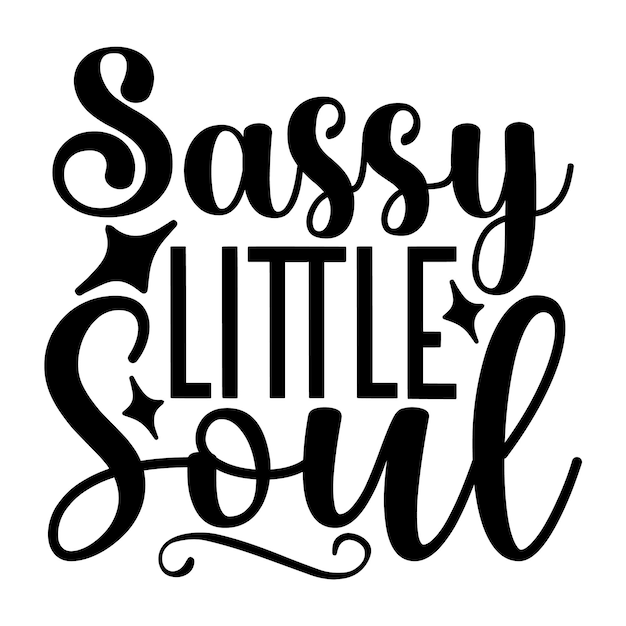 Vecteur le design de sassy svg