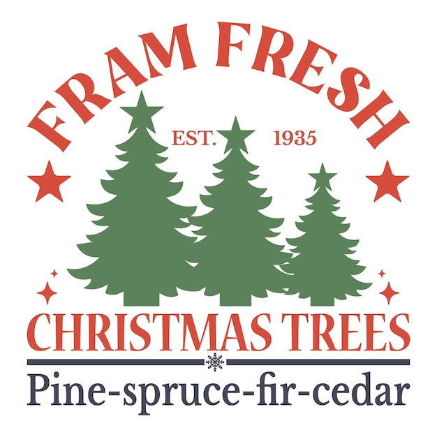 Design de sublimation de panneau de Noël rétro