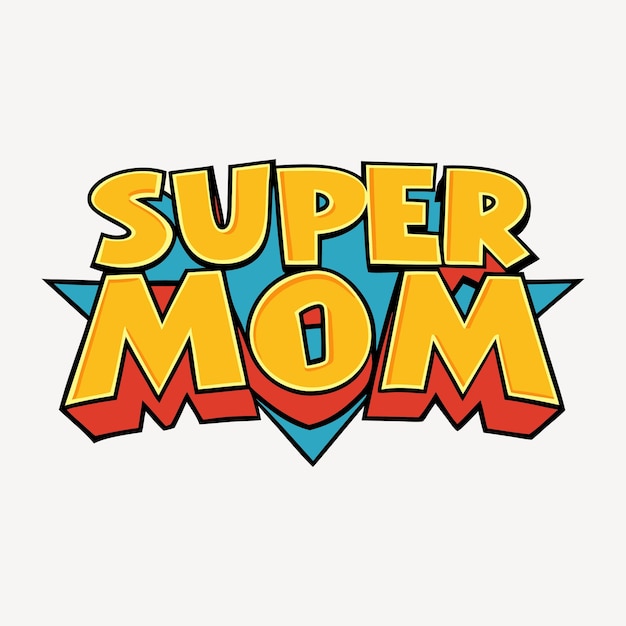 Le design de la supermère superhéros