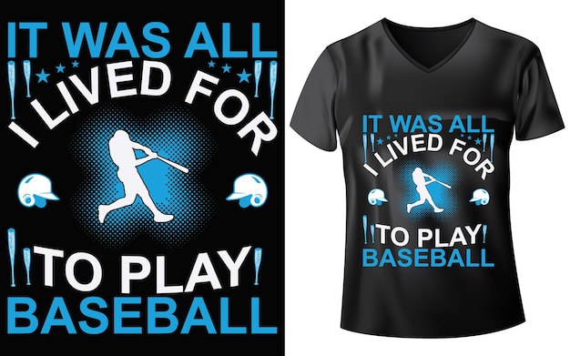 Le Design D'un T-shirt De Baseball