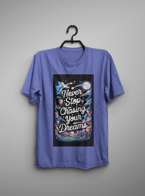 design de t-shirt à la mode moderne