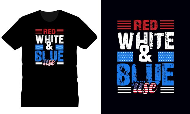 design de t-shirt pour le 4 juillet