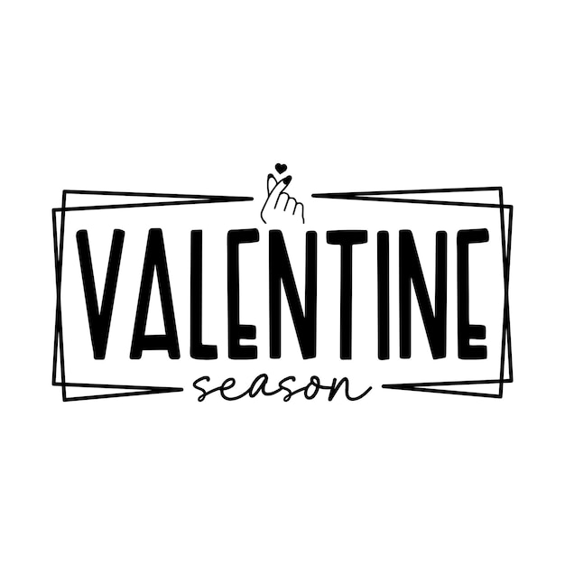 Vecteur le design de la valentine rétro