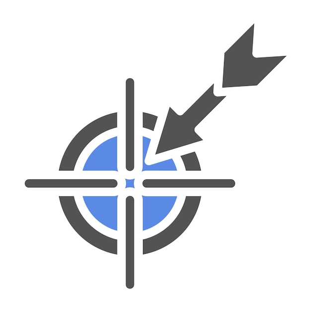 Design vectoriel Définition des objectifs Style de l'icône