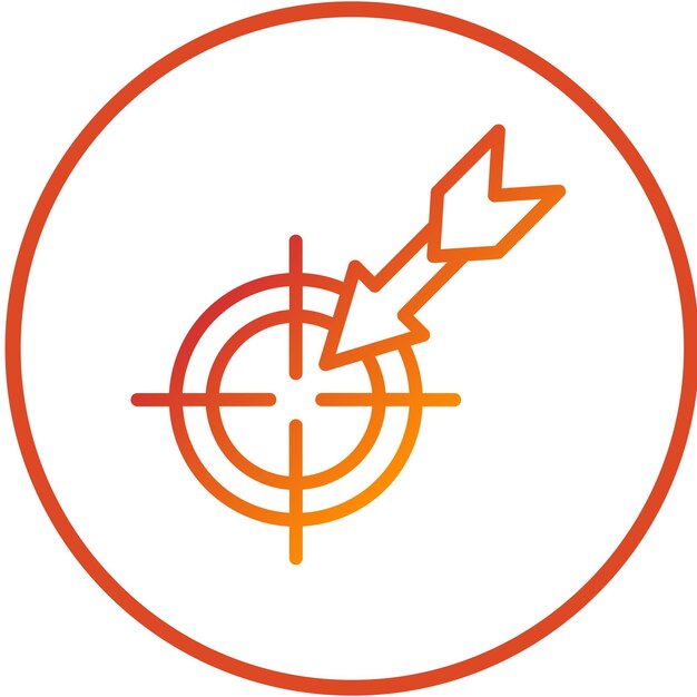 Design vectoriel Définition des objectifs Style de l'icône